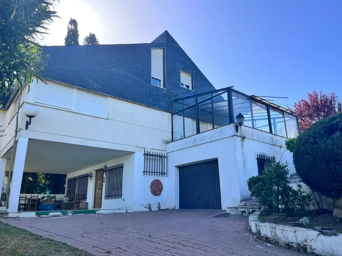 Vista exterior de Casa o chalet en venta en Las Rozas de Madrid con Calefacción, Jardín privado y Terraza