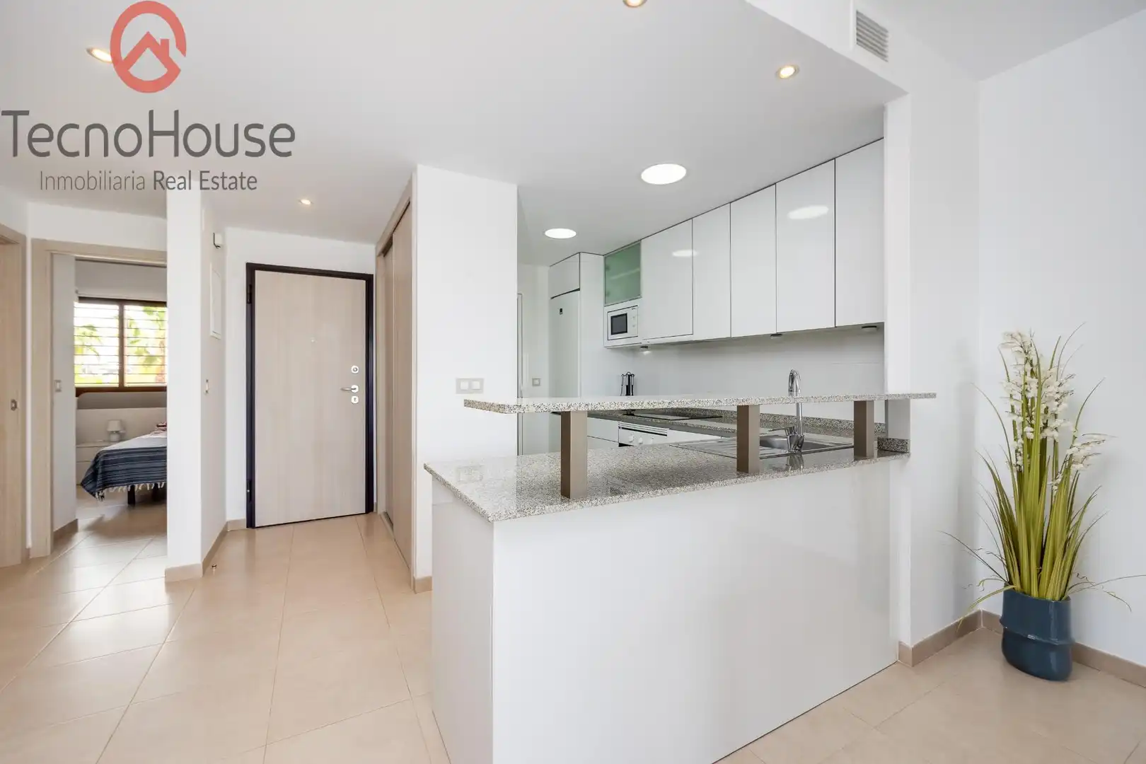 Cuina de Apartament en venda en Orihuela amb Aire condicionat, Calefacció i Jardí privat