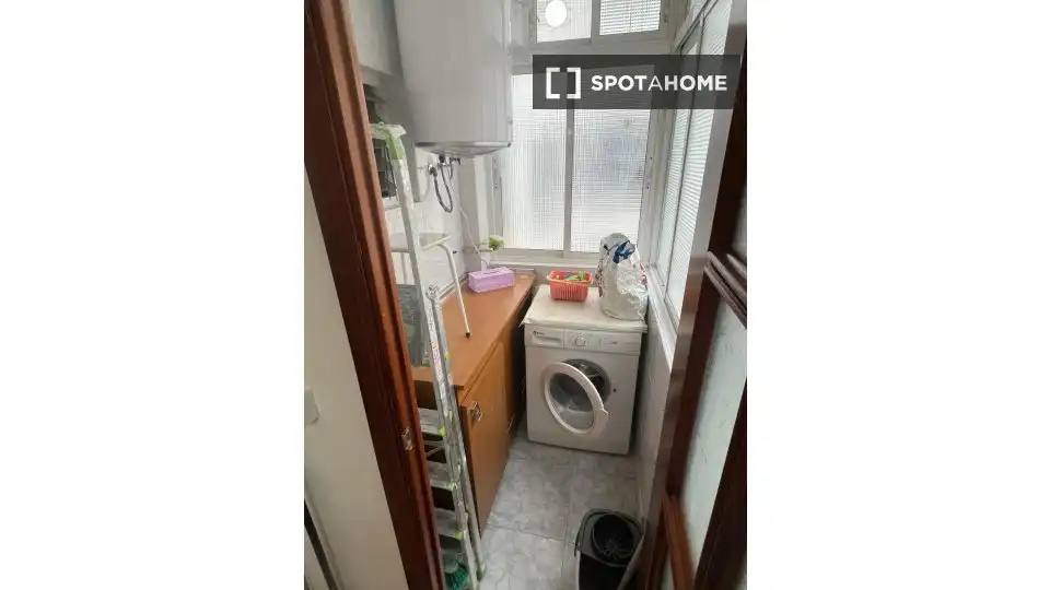 Bedroom of Flat for rent in Málaga  with Air Conditioner, Heating and Furnished