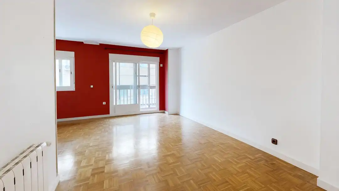 Sala de estar de Piso de alquiler en Madrid con Aire acondicionado, Calefacción y Terraza