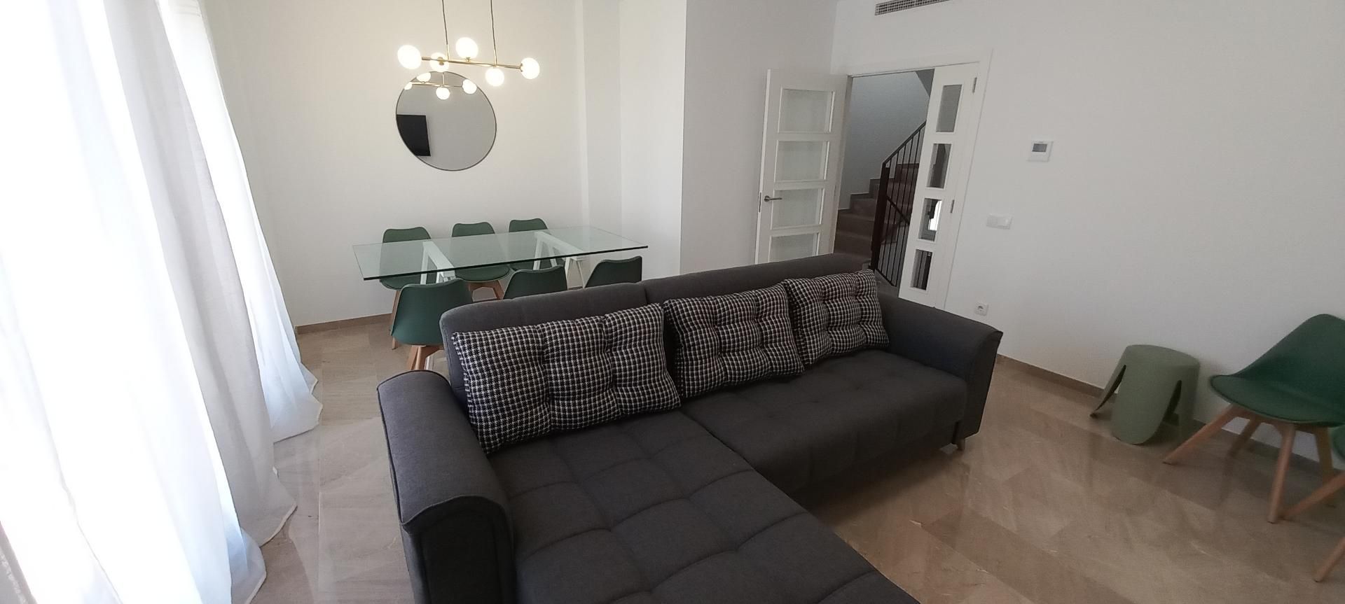 Sala d'estar de Casa adosada de lloguer en Quart de Poblet amb Terrassa