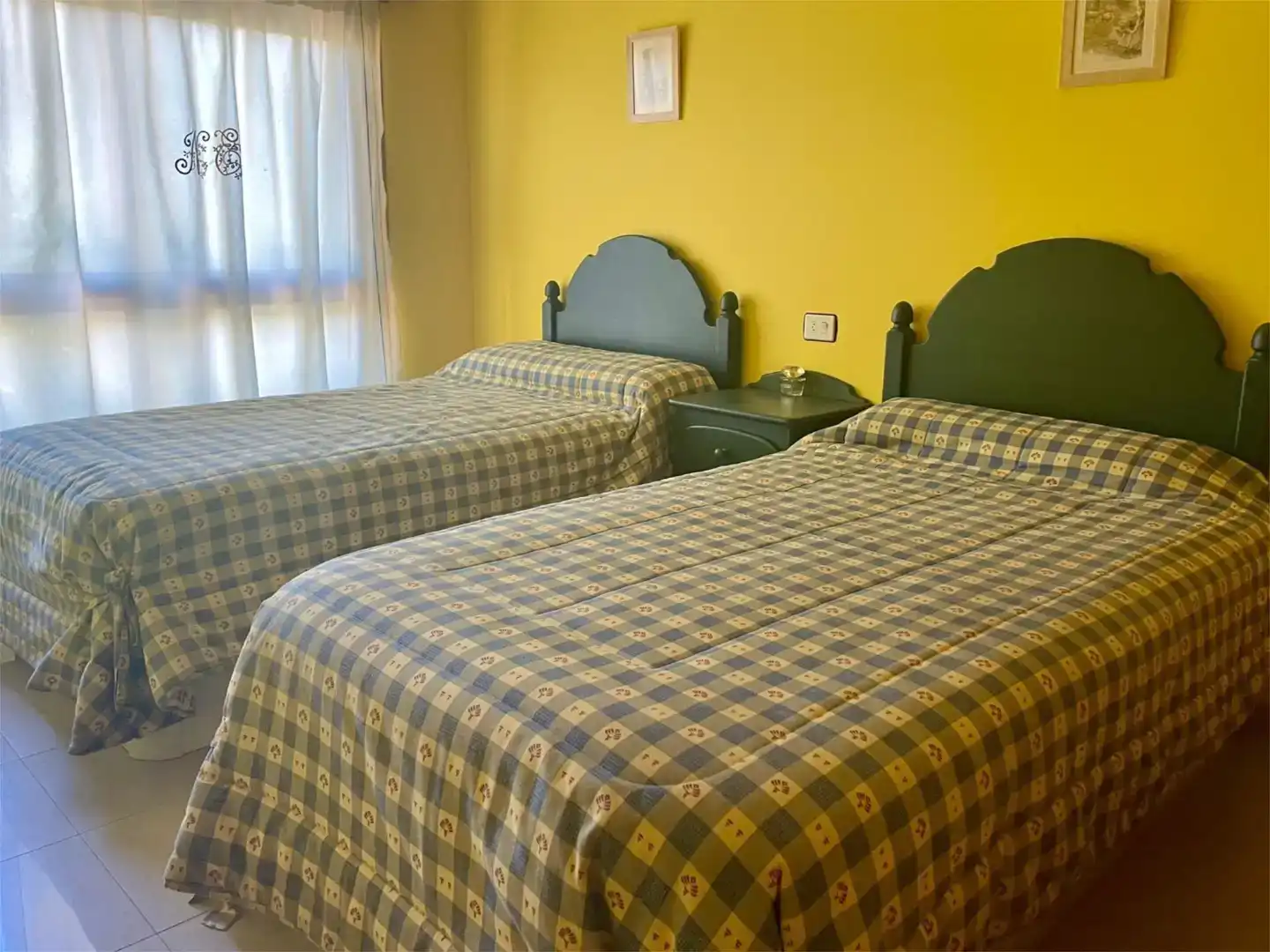 Dormitori de Apartament de lloguer en Sanxenxo pueblo