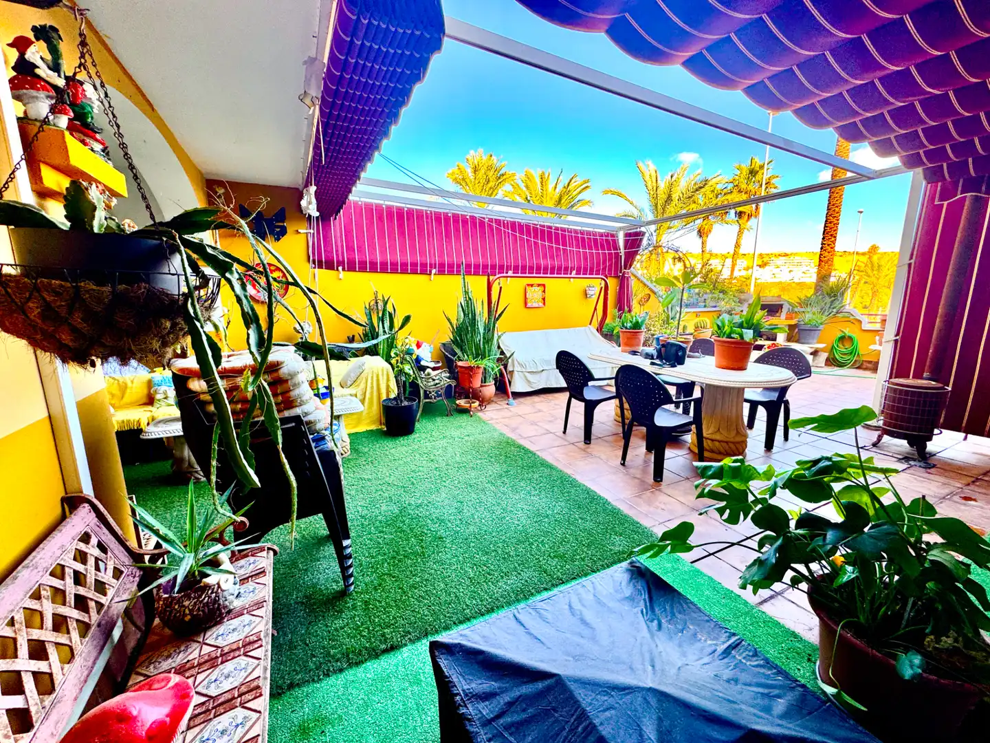 Terrace of Ground floor for sale in El Ejido  with Air Conditioner, Private garden and Terrace