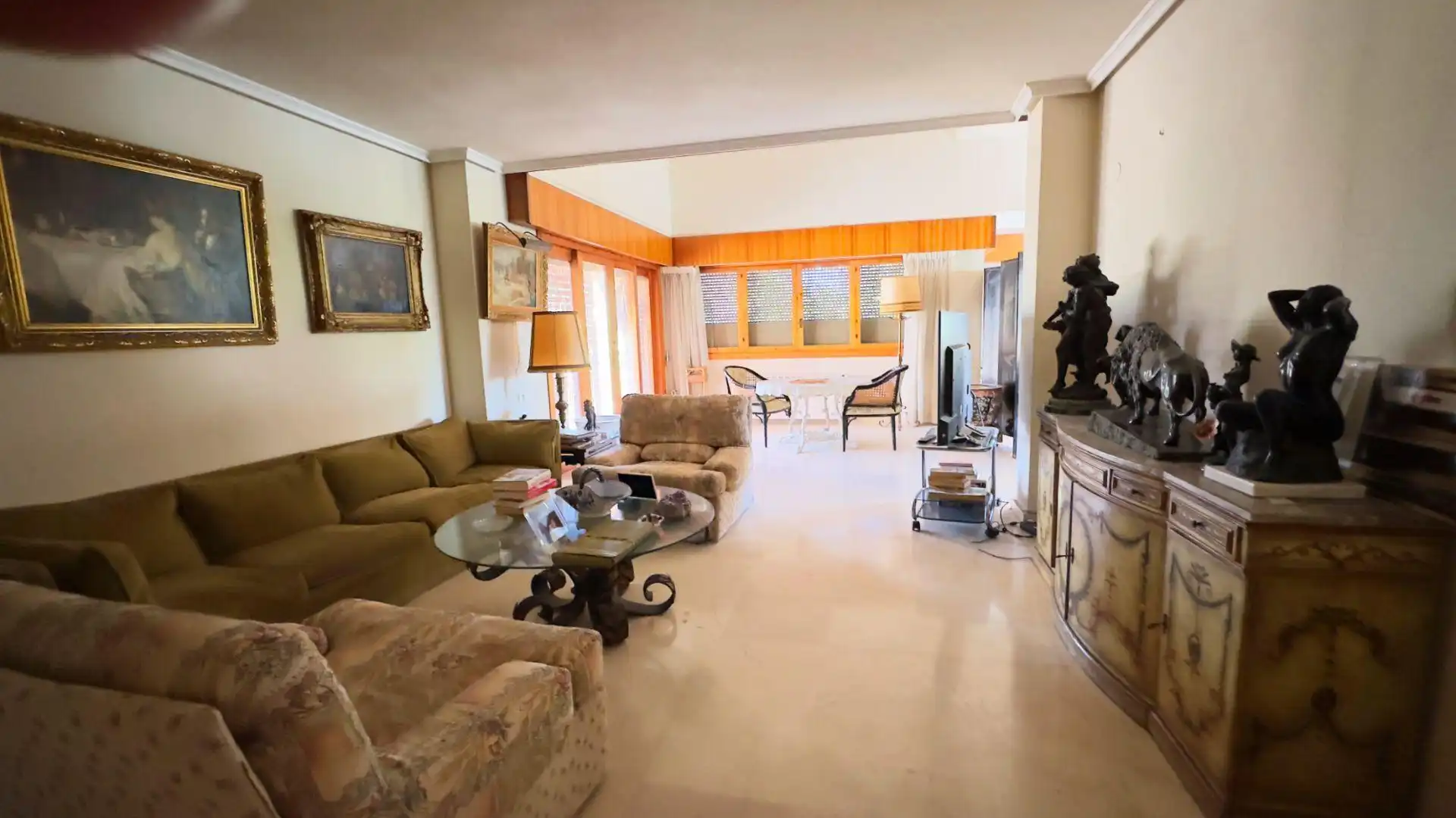 Sala d'estar de Dúplex en venda en Benidorm amb Aire condicionat, Calefacció i Moblat