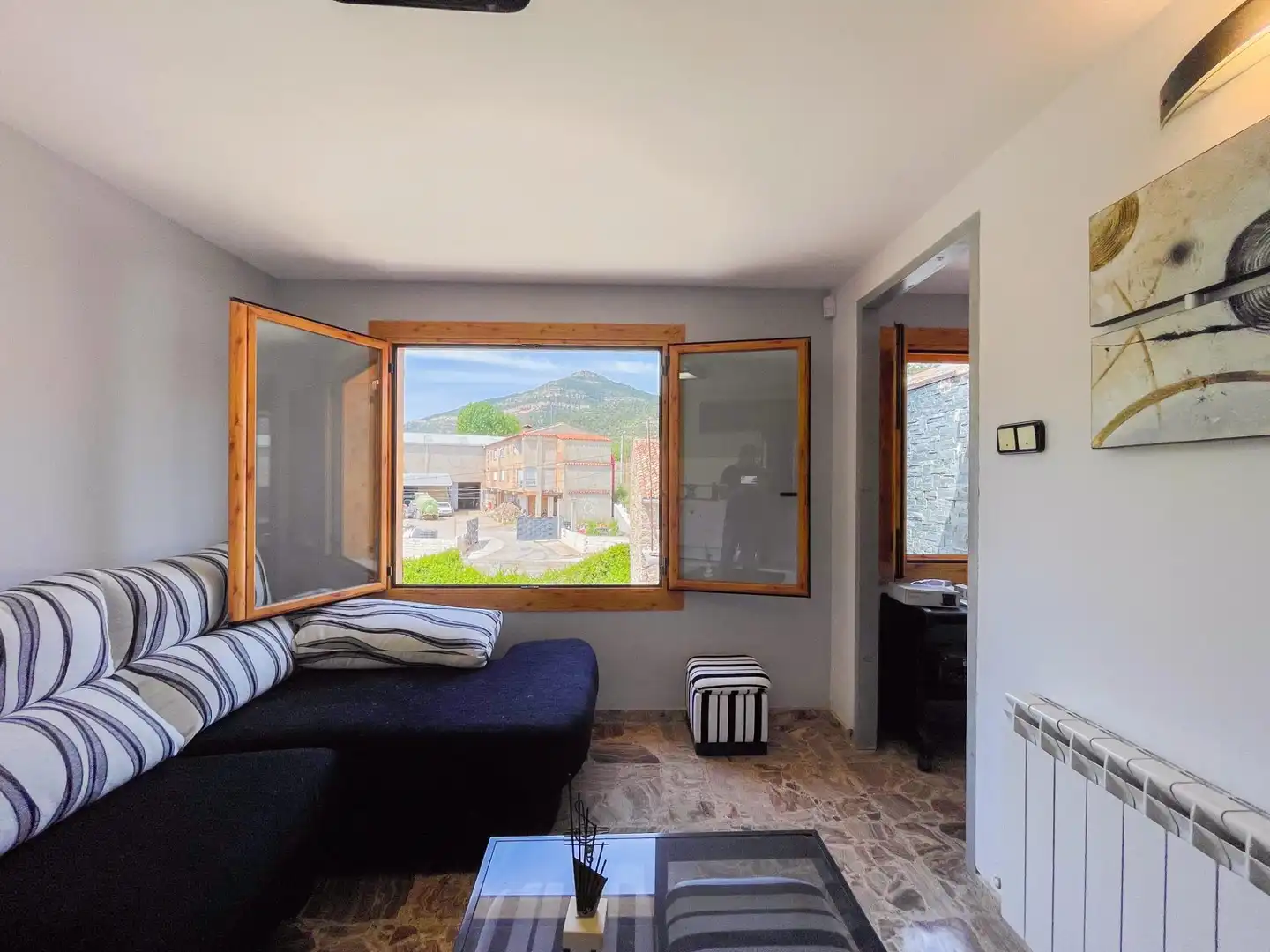 Sala d'estar de Casa o xalet en venda en Chera amb Calefacció, Terrassa i Traster