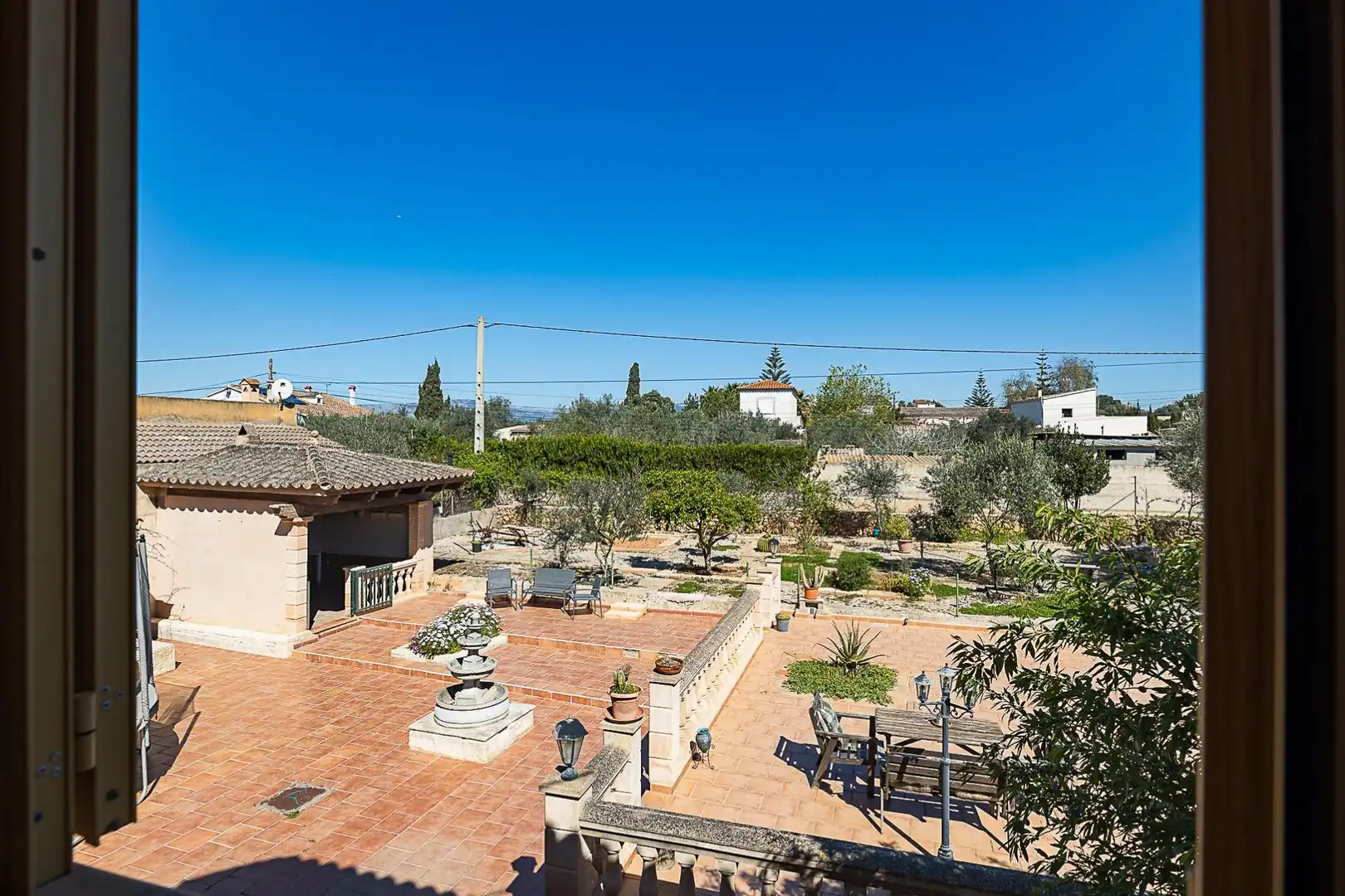 Garten von Country house zum Verkauf in  Palma de Mallorca mit Klimaanlage, Heizung und Privatgarten