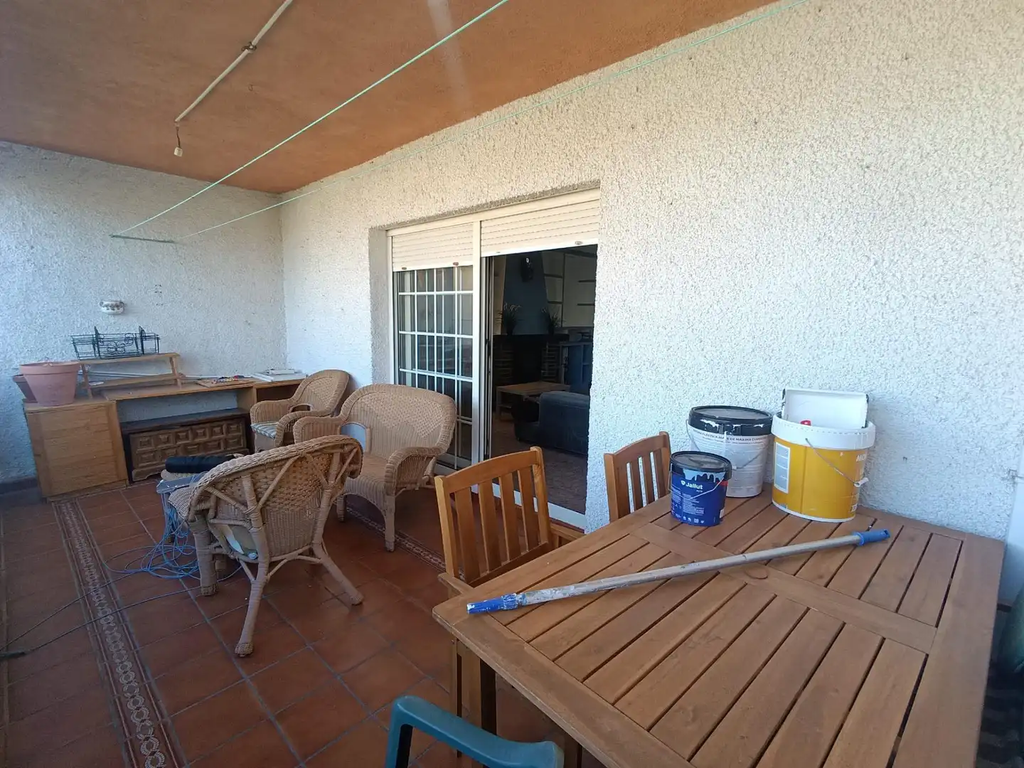 Terraza de Casa adosada en venta en El Molar (Madrid) con Calefacción, Jardín privado y Terraza