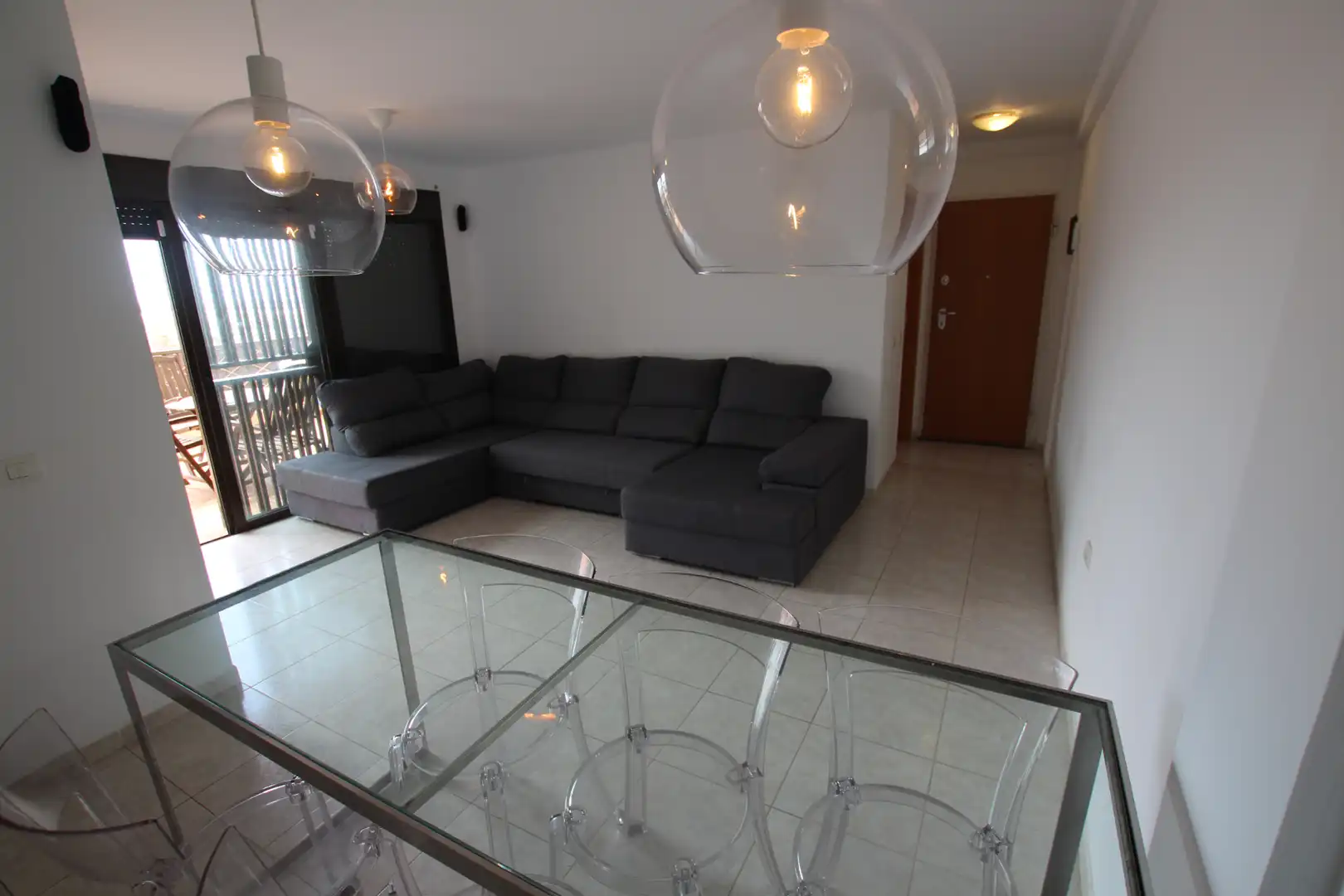 Living room of Flat for rent in Arona  with Terrace, Furnished and Oven