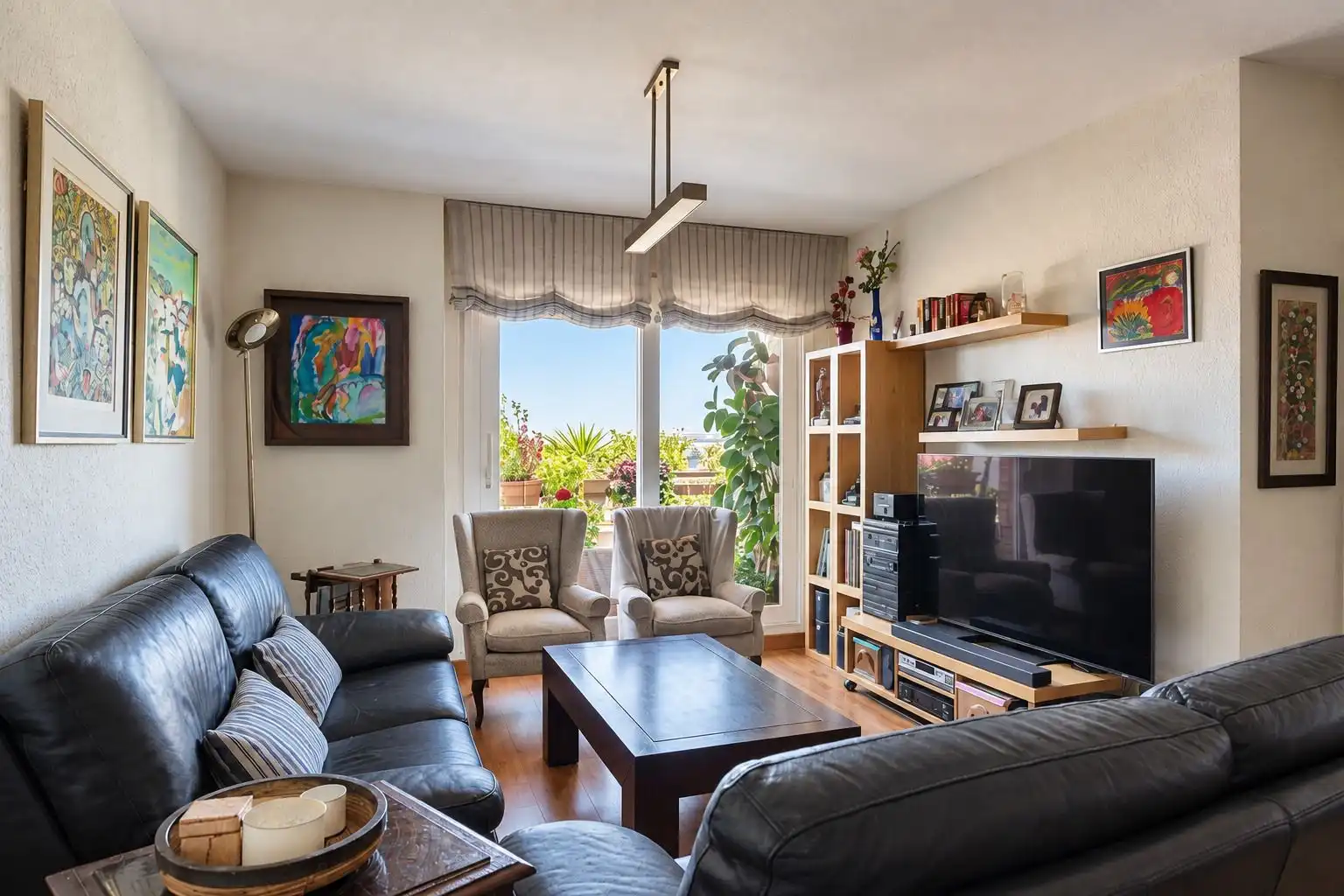Sala d'estar de Apartament en venda en Barcelona