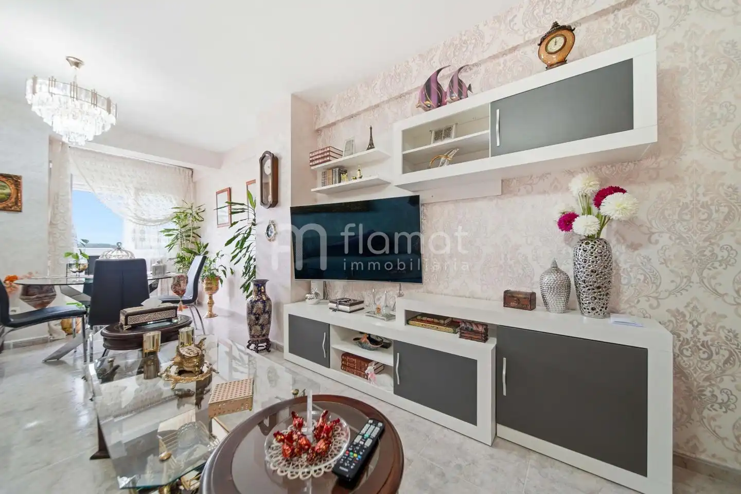 Wohnzimmer von Wohnung zum Verkauf in Figueres