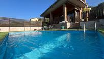 Piscina de Casa o xalet en venda en La Pobla de Claramunt amb Calefacció, Jardí privat i Parquet