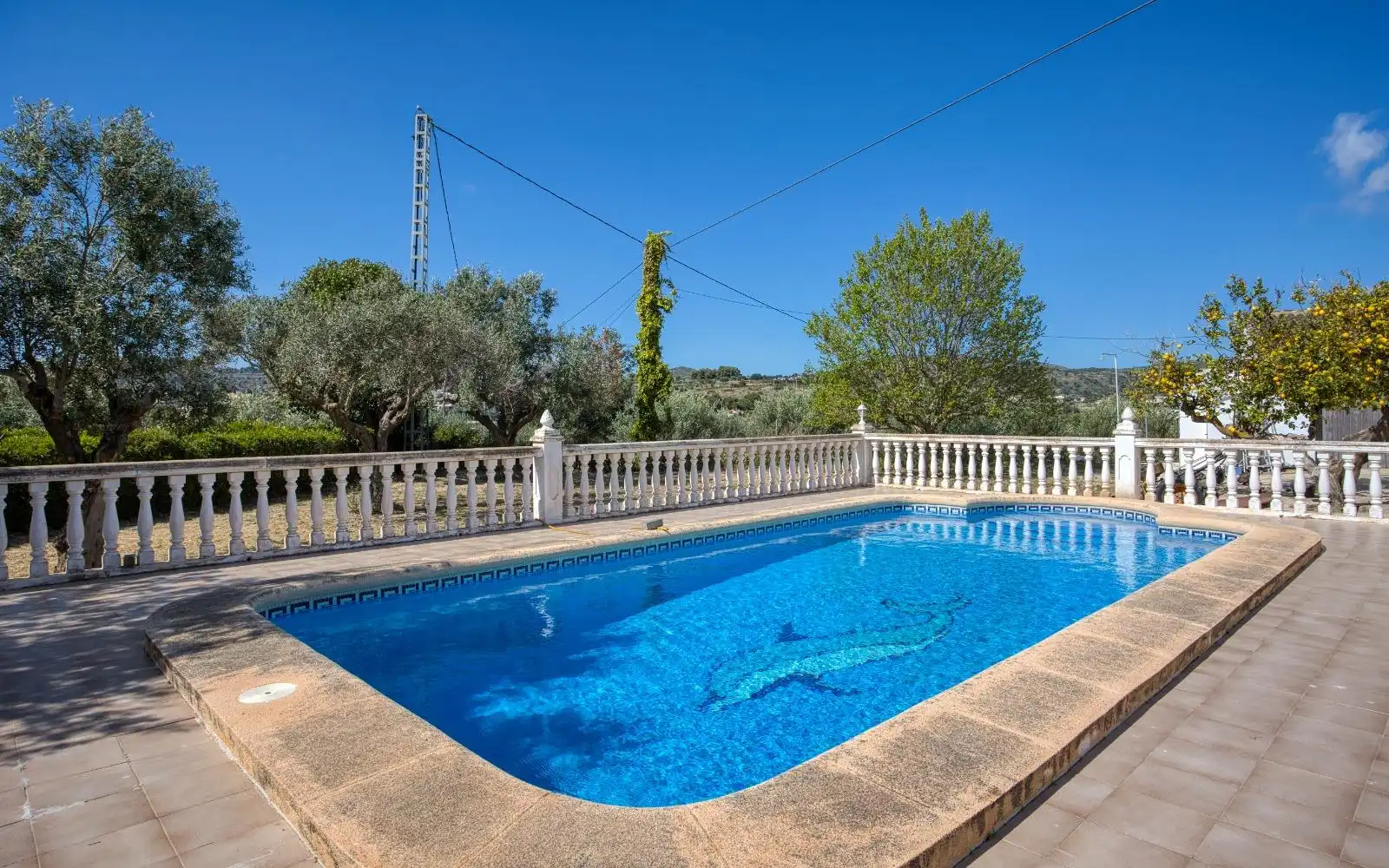 Piscina de Finca rústica en venta en Benissa con Jardín privado y Piscina