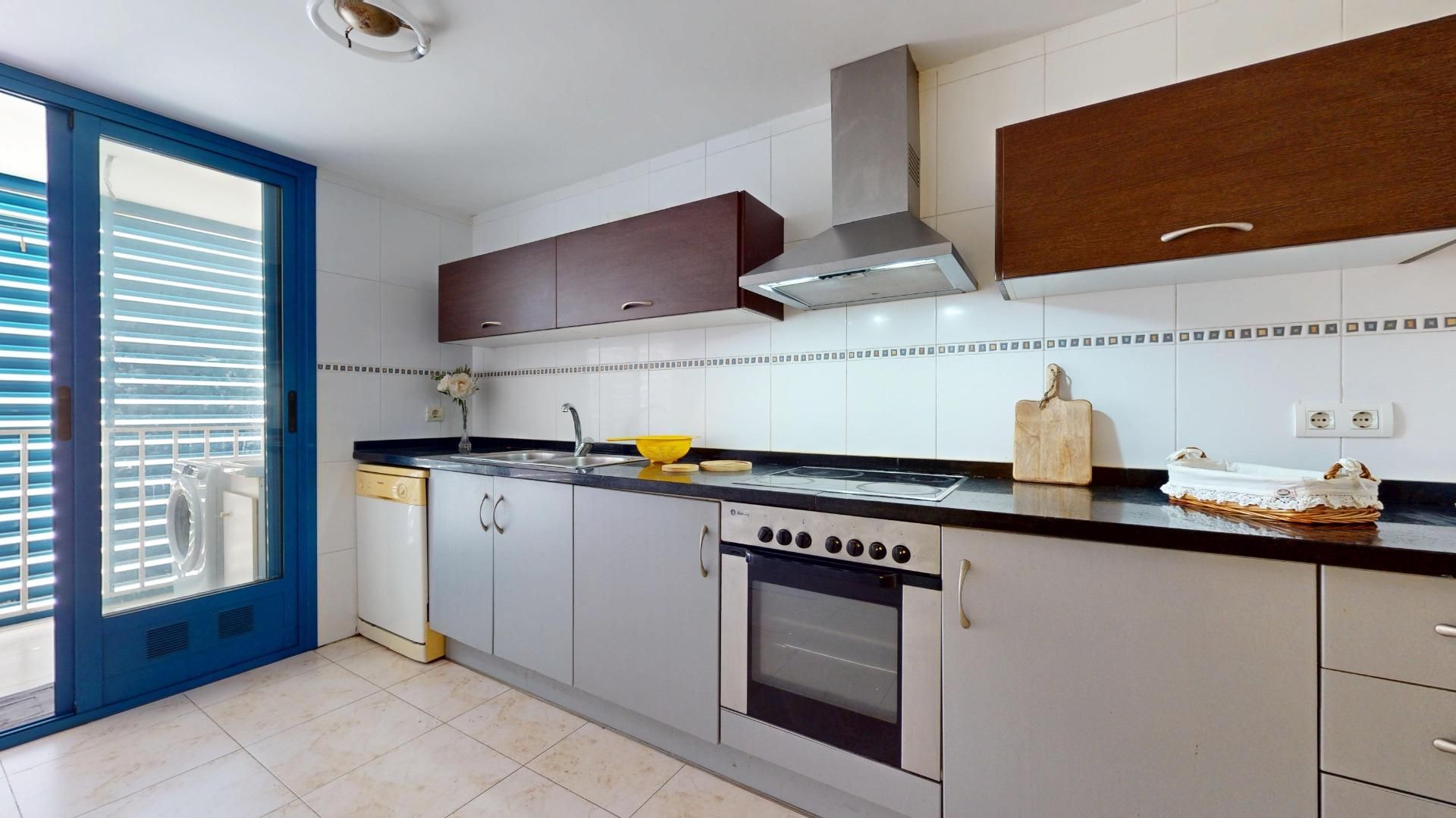 Kitchen of Flat to rent in Castellón de la Plana / Castelló de la Plana  with Air Conditioner and Storage room