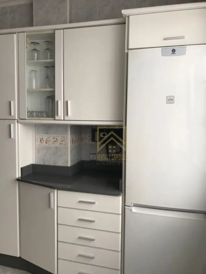 Kitchen of Flat for rent in Santander  with Heating and Parquet flooring