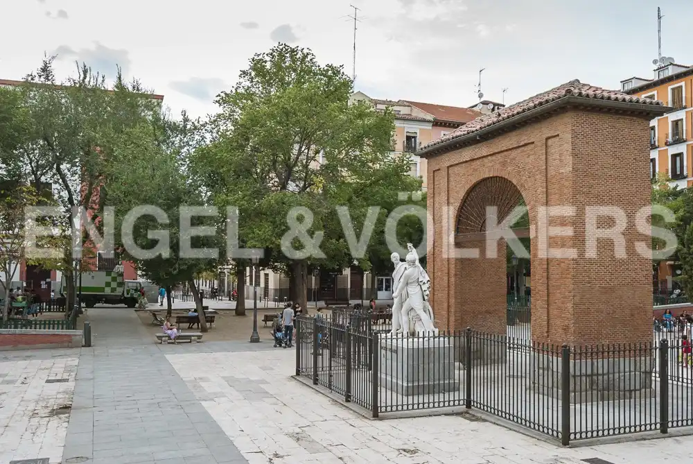 Vista exterior de Àtic de lloguer en Madrid amb Aire condicionat, Calefacció i Terrassa
