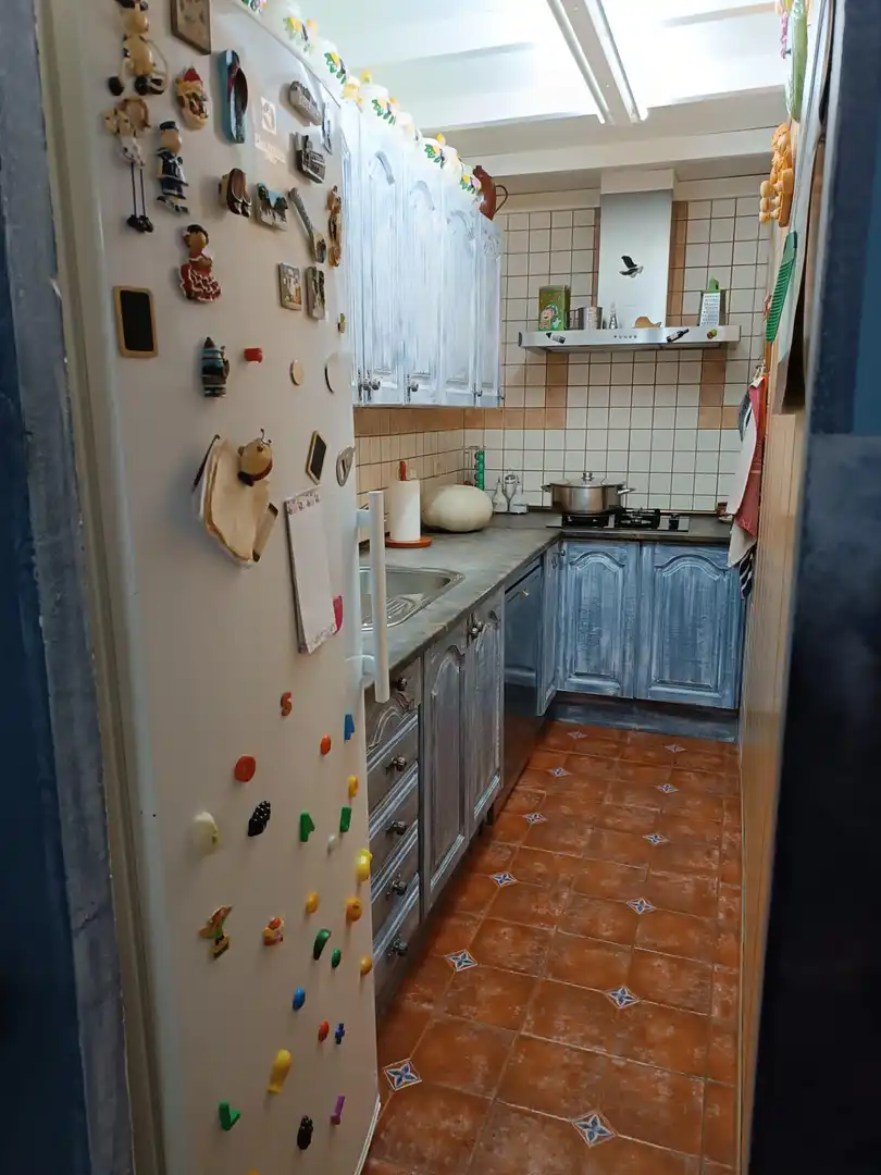 Cuina de Casa adosada en venda en Lanaja amb Aire condicionat i Calefacció