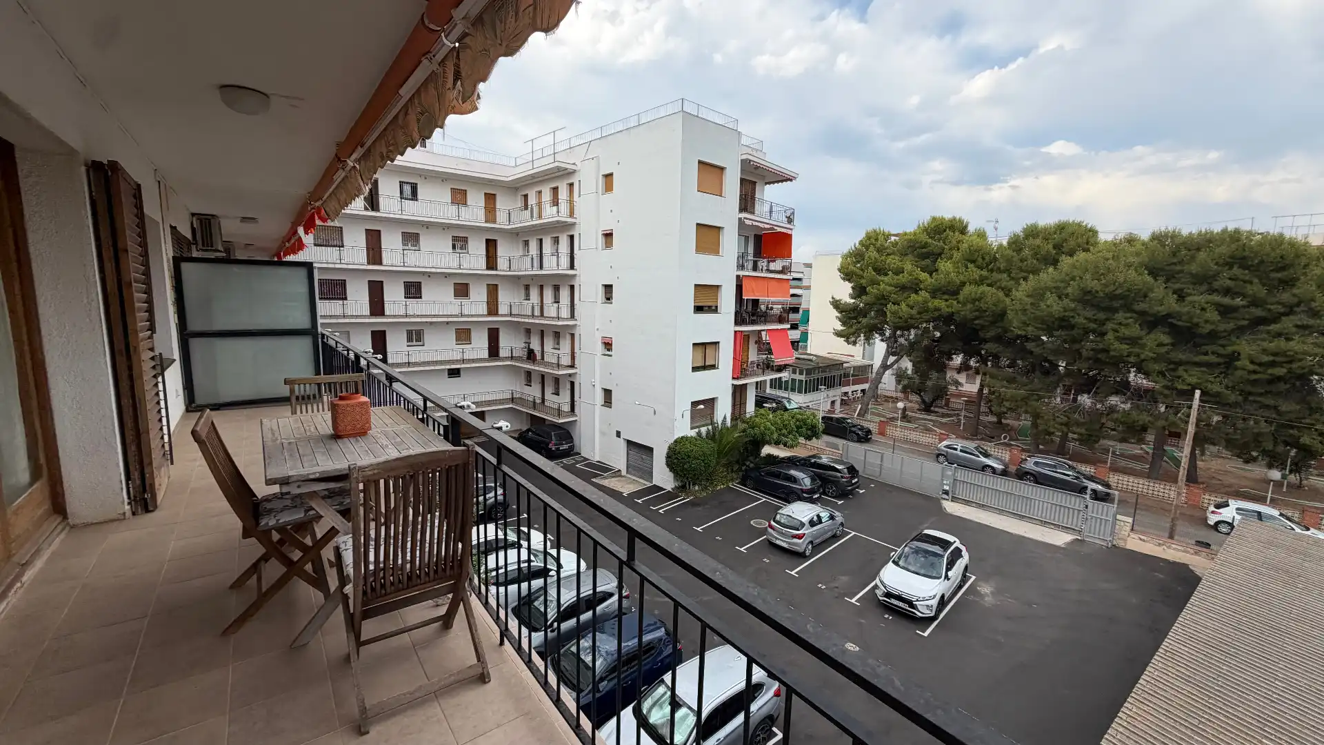 Balcony of Flat for sale in Torredembarra  with Terrace, Furnished and Oven