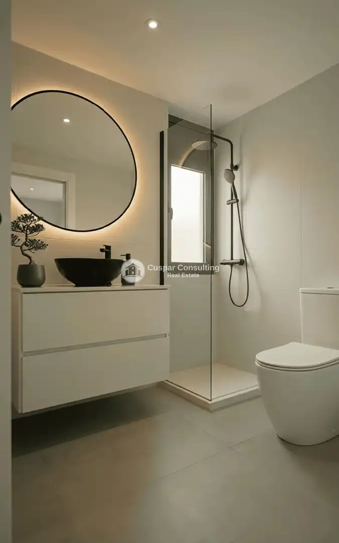 Baño de Apartamento en venta en Los Alcázares con Calefacción, Terraza y Trastero
