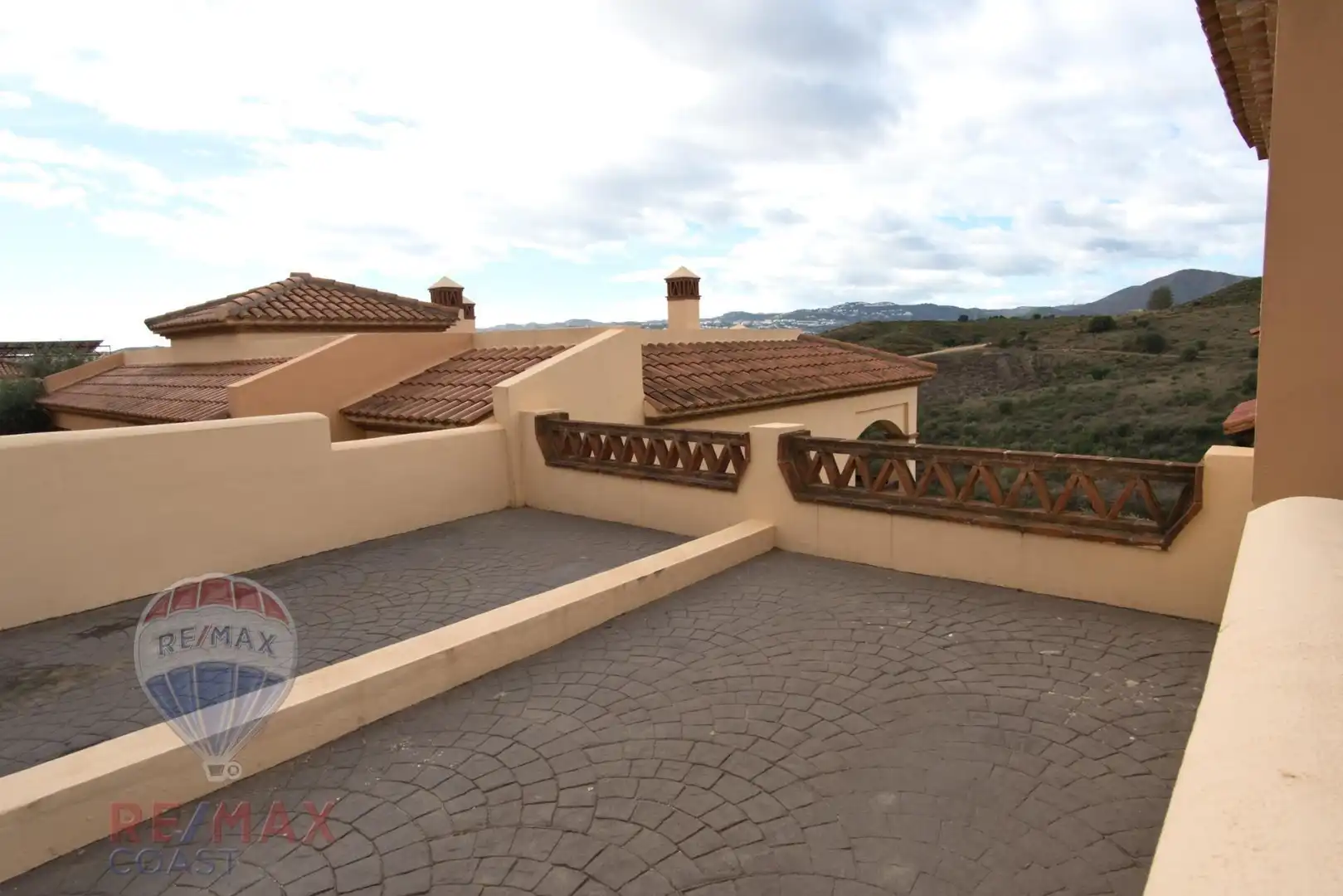 Terrace of Detached homes for sale in Mijas  with Air Conditioner, Heating and Private garden
