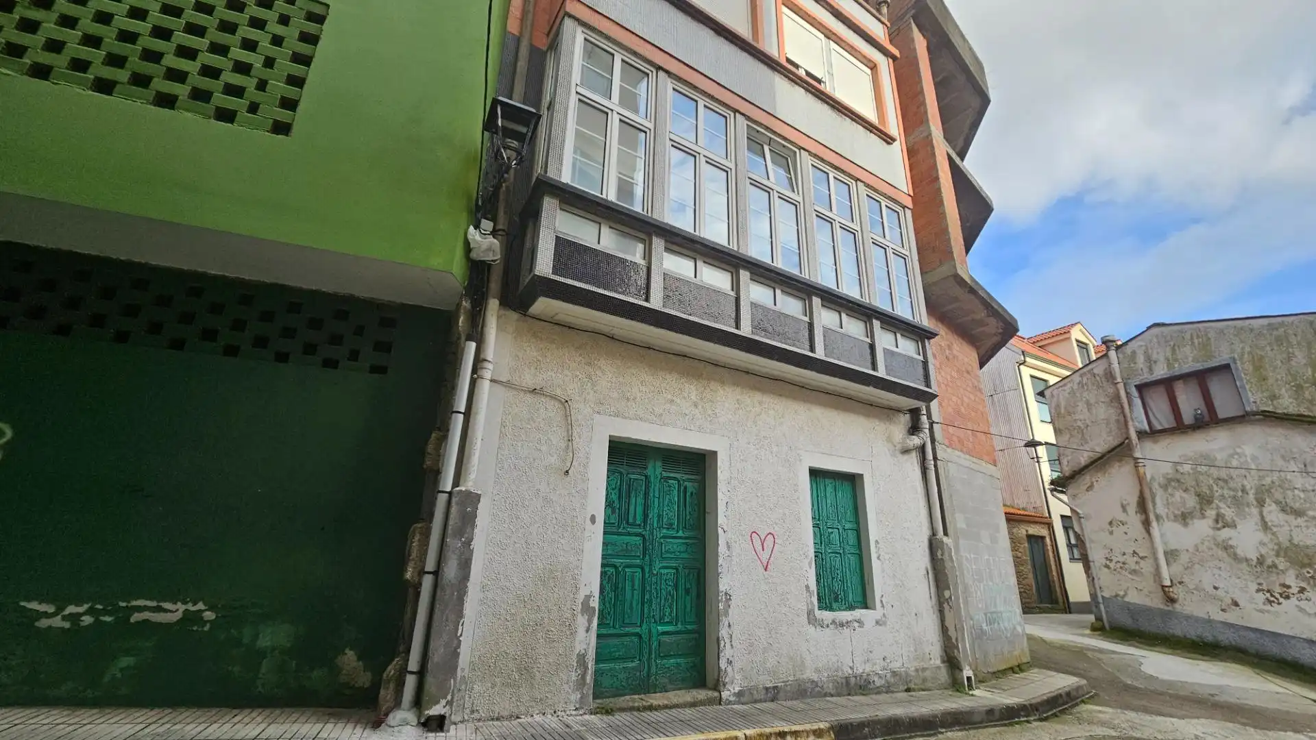 Vista exterior de Casa adosada en venta en Cee con Terraza y Trastero