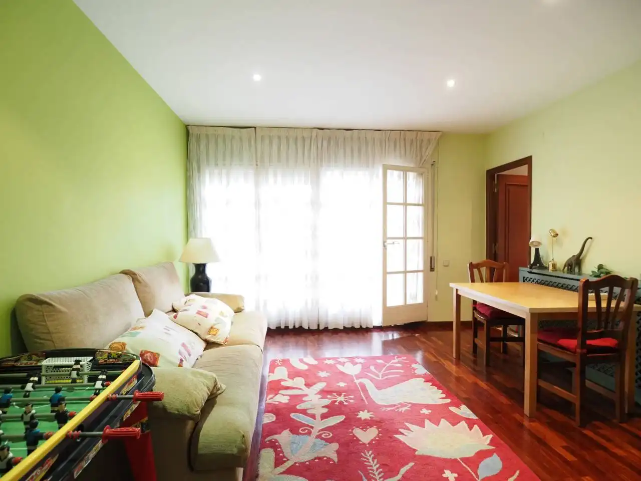Wohnzimmer von Wohnung zum Verkauf in Granollers mit Heizung, Parkett und Terrasse