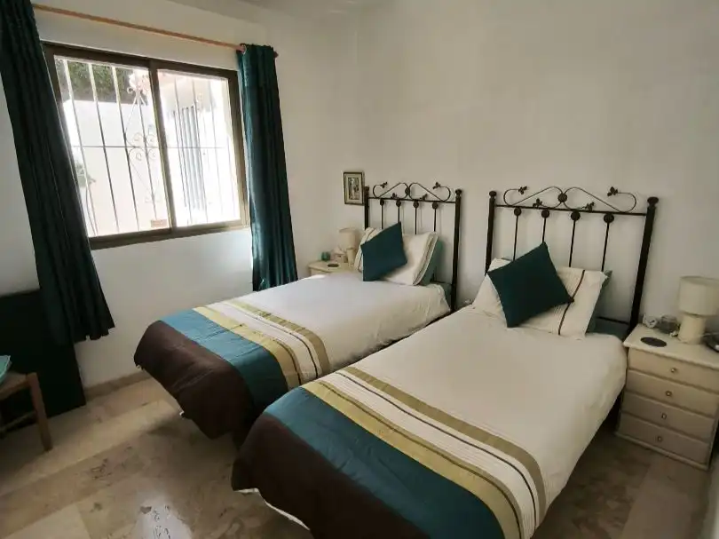 Dormitori de Casa o xalet en venda en Mijas amb Aire condicionat, Terrassa i Piscina