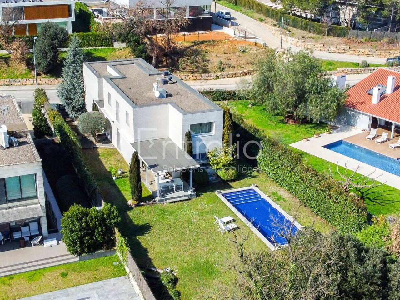 Jardí de Casa o xalet en venda en Girona Capital amb Aire condicionat, Calefacció i Jardí privat