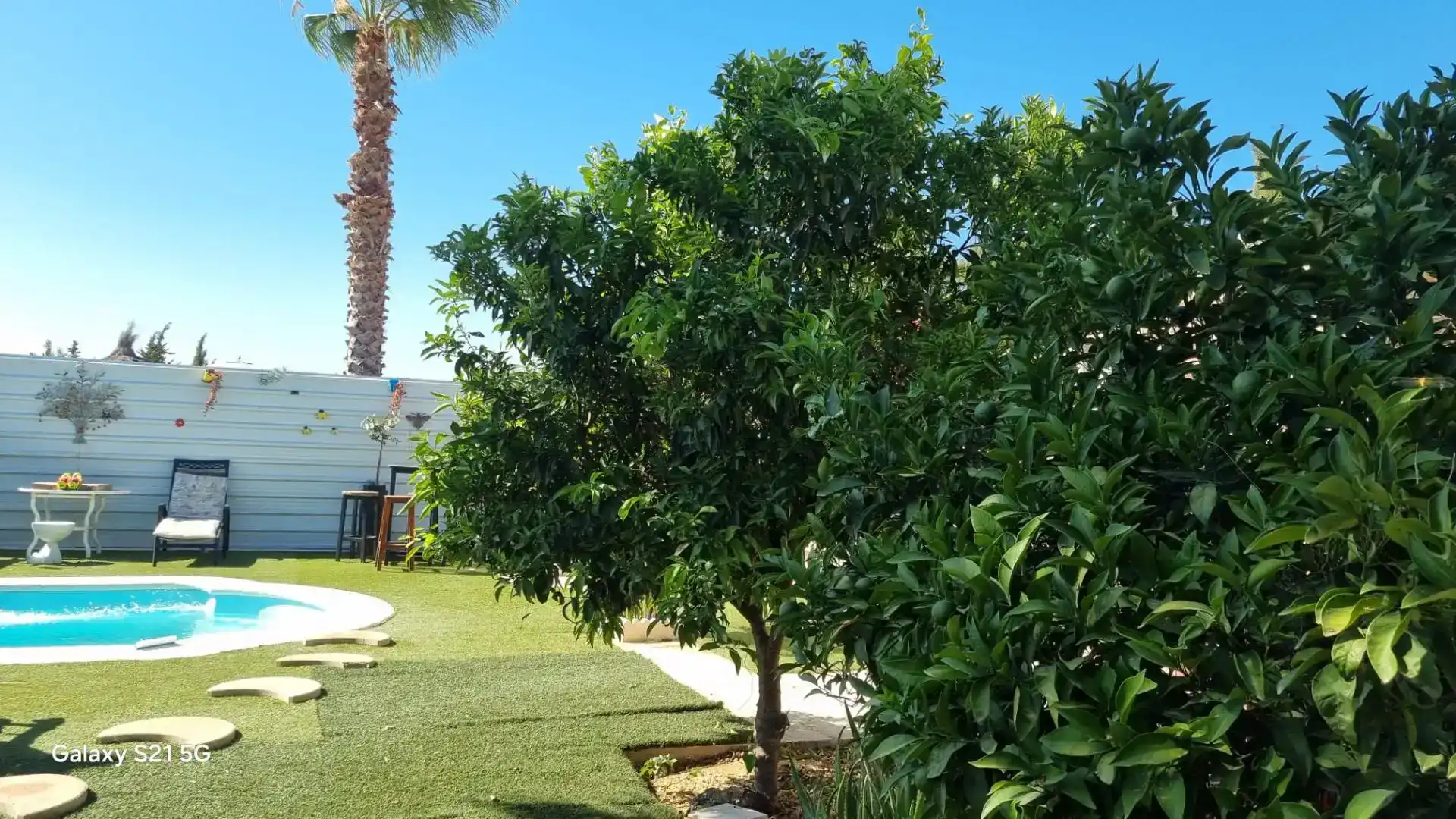 Jardín de Casa o chalet en venta en Dos Hermanas con Aire acondicionado, Jardín privado y Trastero
