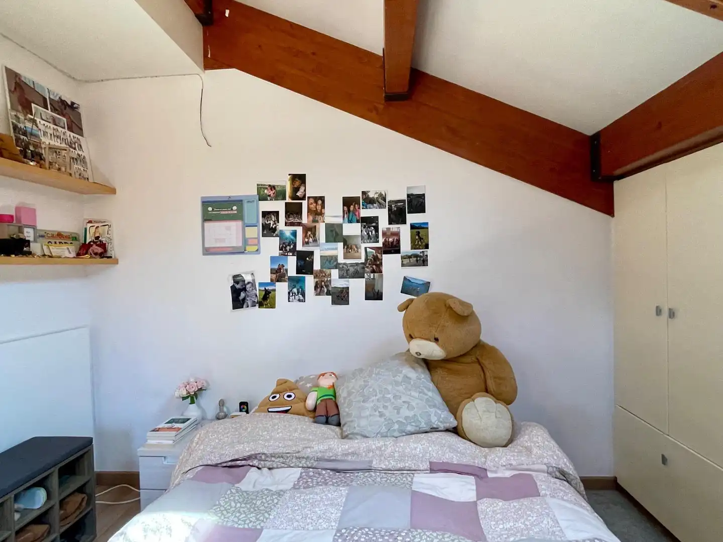 Bedroom of Houses for sale in Sant Antoni de Vilamajor  with Air Conditioner, Heating and Private garden