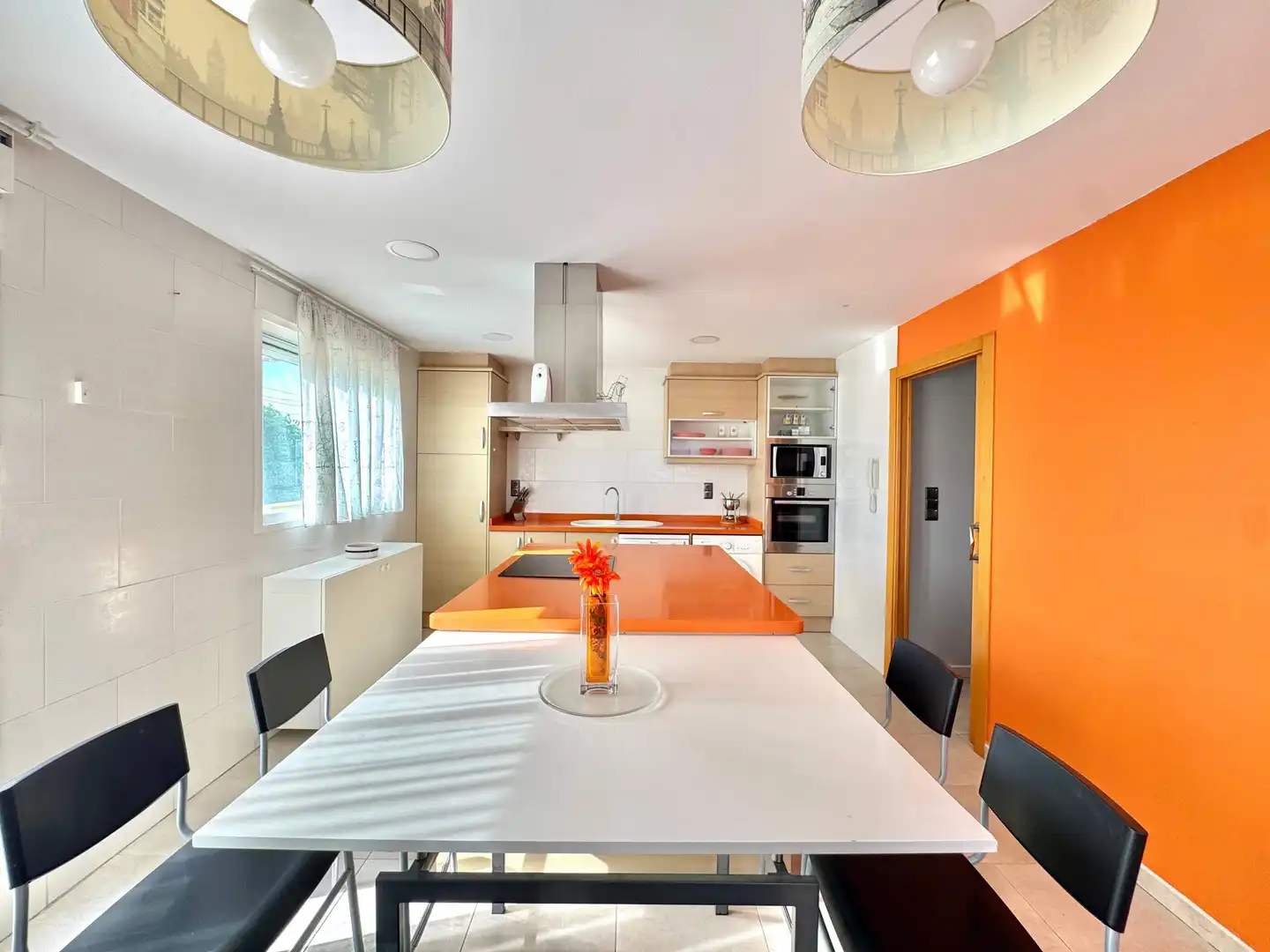 Cocina de Casa adosada en venta en Almoines con Aire acondicionado, Terraza y Balcón