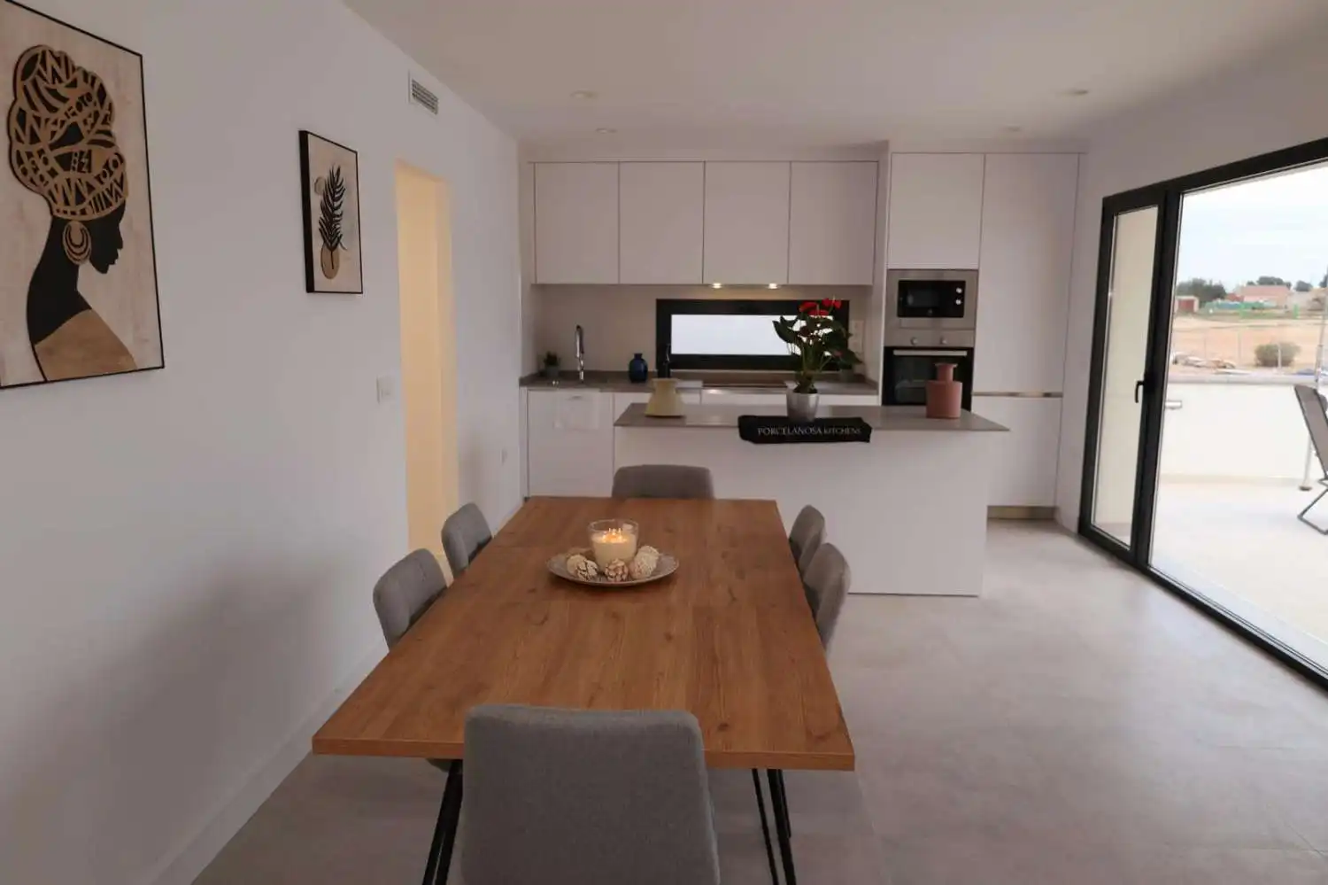 Comedor de Dúplex en venta en Fuente Álamo de Murcia con Terraza