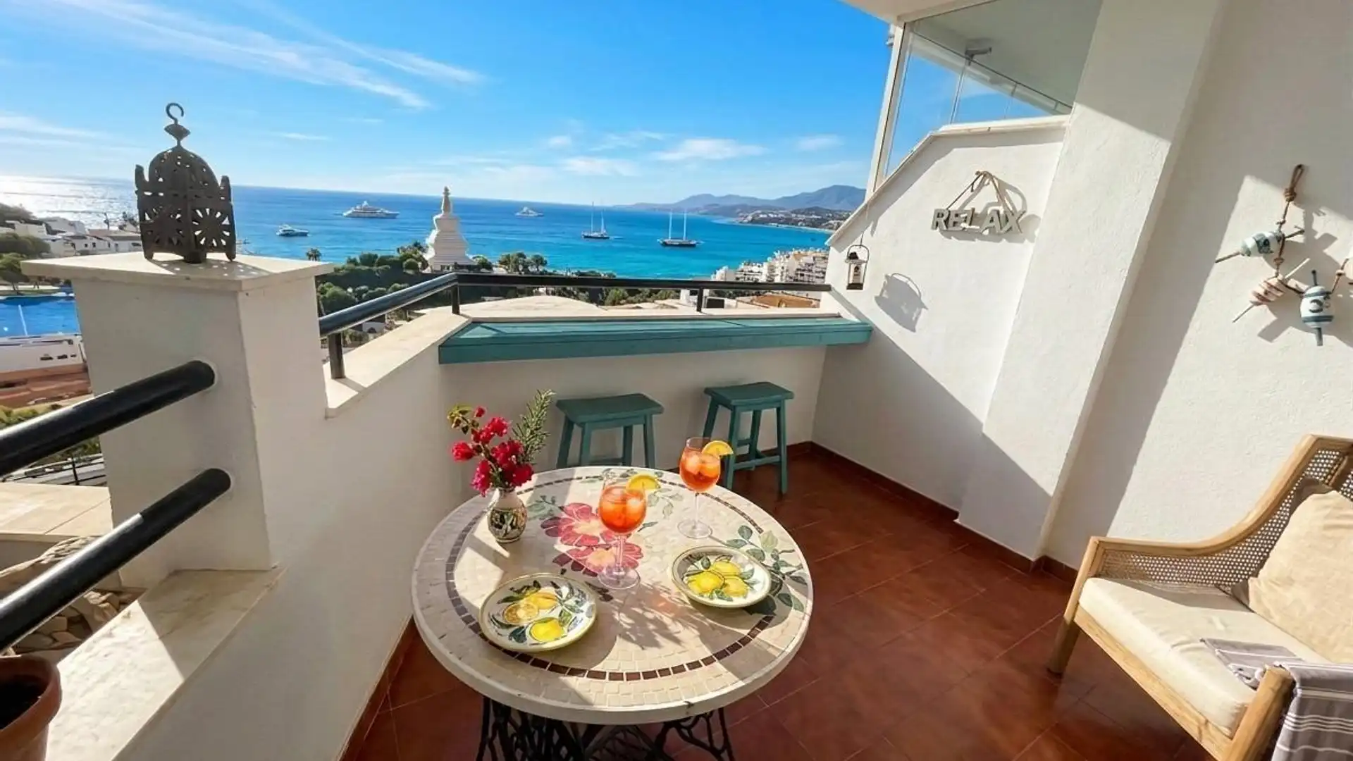 Terraza de Apartamento en venta en Benalmádena con Jardín privado, Terraza y Trastero