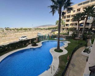 Exterior view of Flat for sale in  Almería Capital  with Air Conditioner, Terrace and Balcony