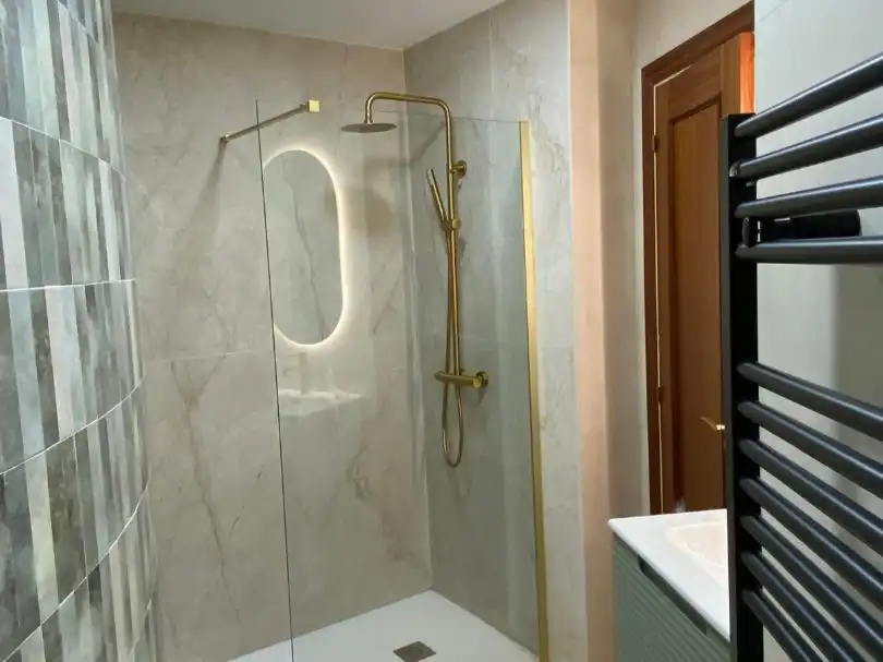Bathroom of Apartments for rent in Suances  with Heating, Private garden and Terrace