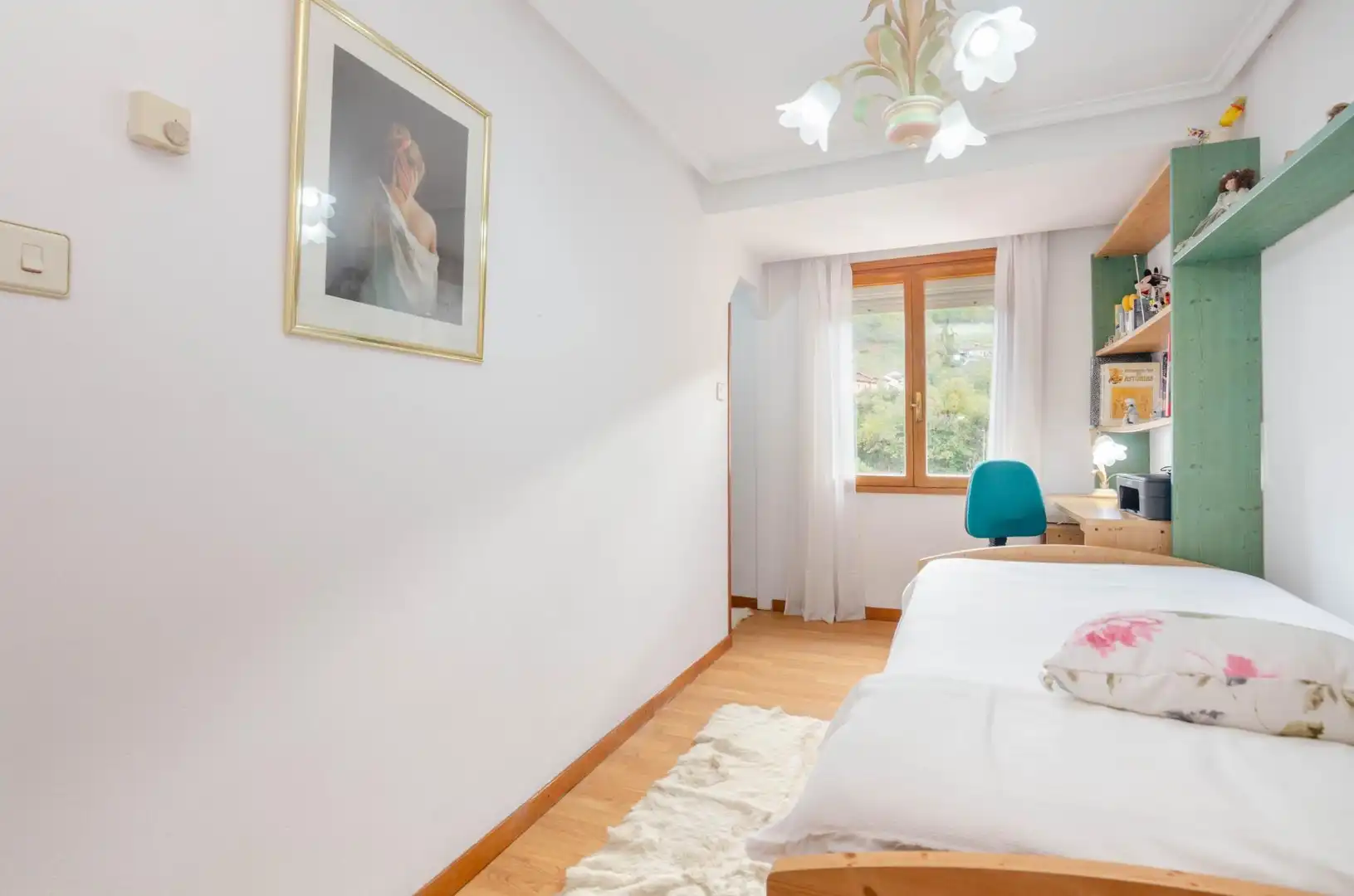 Bedroom of Duplexes for sale in Mieres (Asturias)  with Heating, Furnished and Balcony