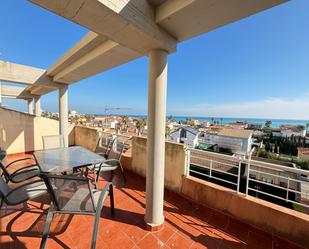 Terrace of Apartment to rent in Chilches / Xilxes  with Terrace and Community pool