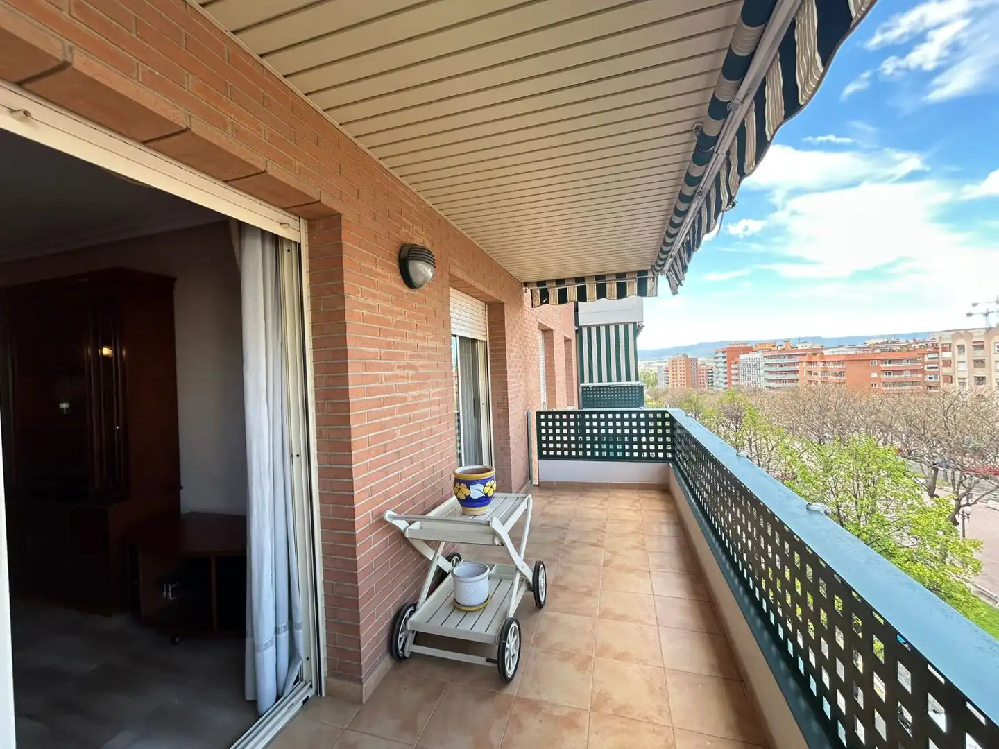 Balcony of Flat for rent in Nou Eixample Nord