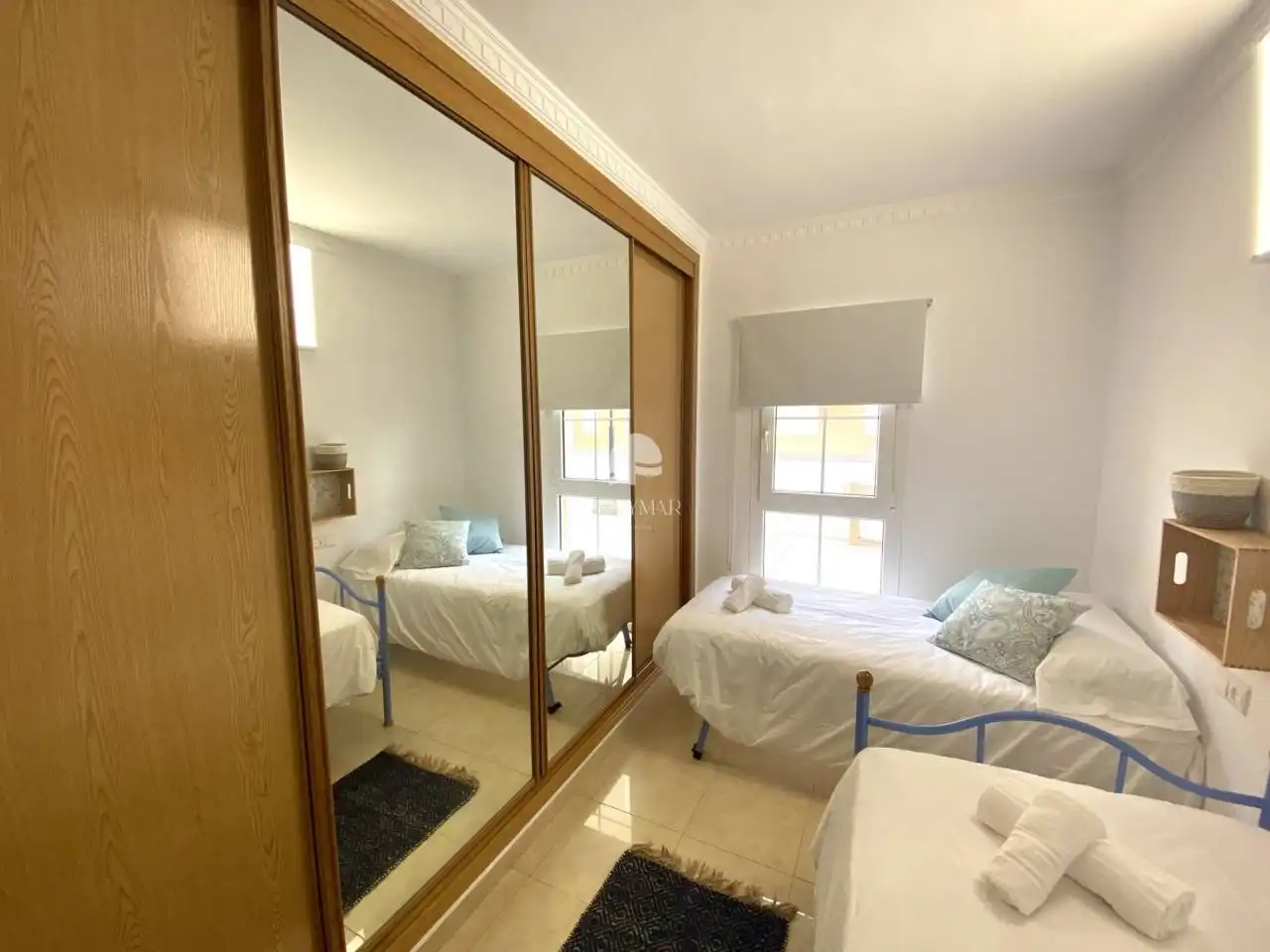 Schlafzimmer von Wohnung zur Miete in Vélez-Málaga mit Klimaanlage, Terrasse und Möbliert