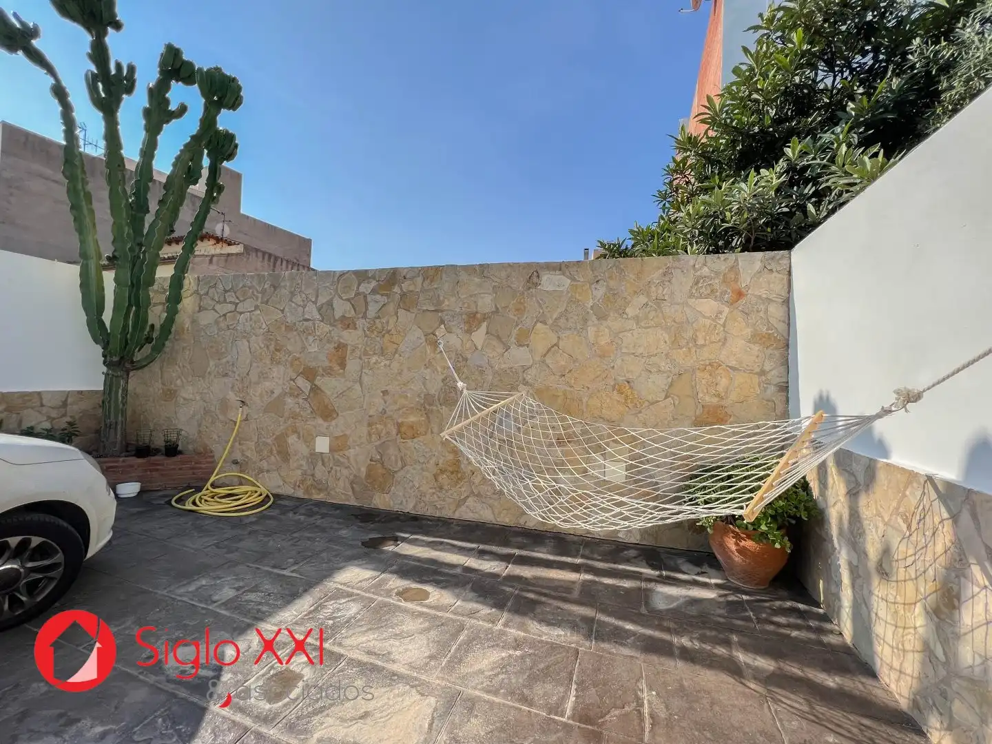 Garden of Houses for sale in Les Alqueries / Alquerías del Niño Perdido  with Private garden, Terrace and Balcony