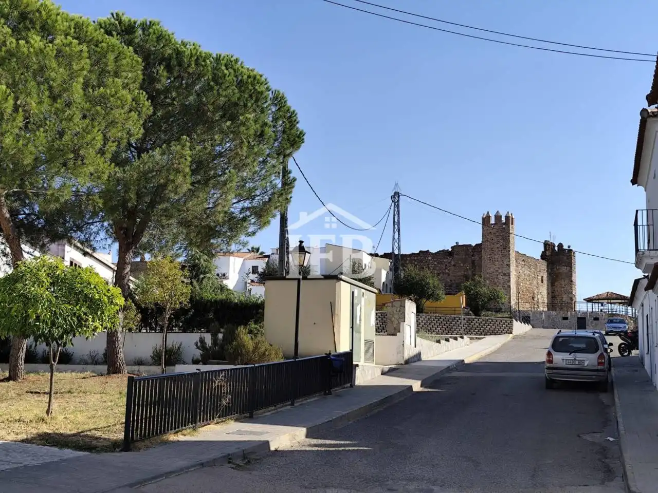 Vista exterior de Casa o xalet en venda en Higuera de Vargas amb Terrassa