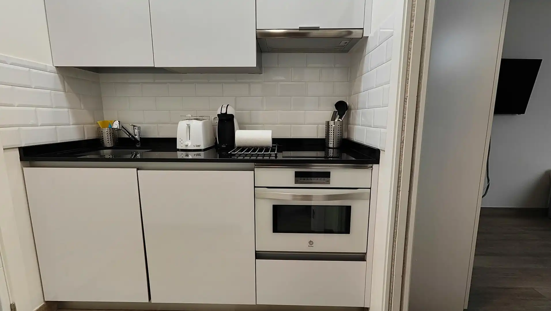 Küche von Wohnung zur Miete in Madrid mit Klimaanlage, Heizung und Möbliert