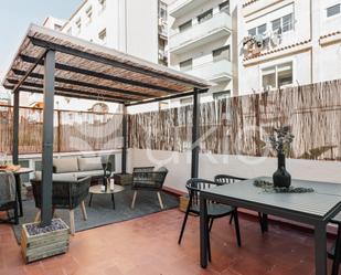 Terrassa de Apartament de lloguer en  Barcelona Capital amb Aire condicionat, Terrassa i Moblat
