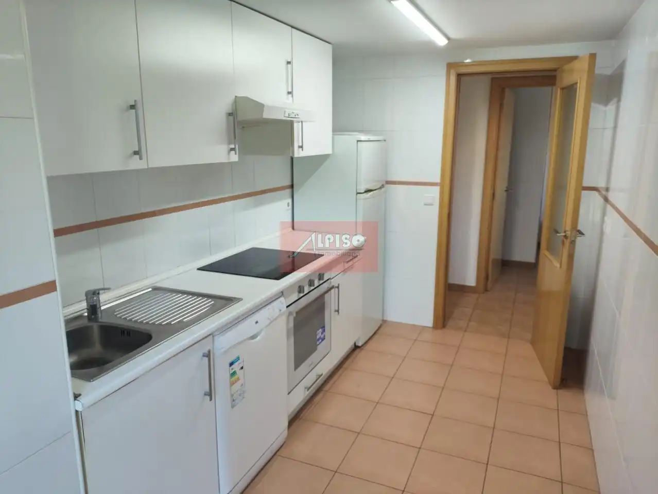 Kitchen of Flat for sale in Ourense Capital   with Heating and Furnished