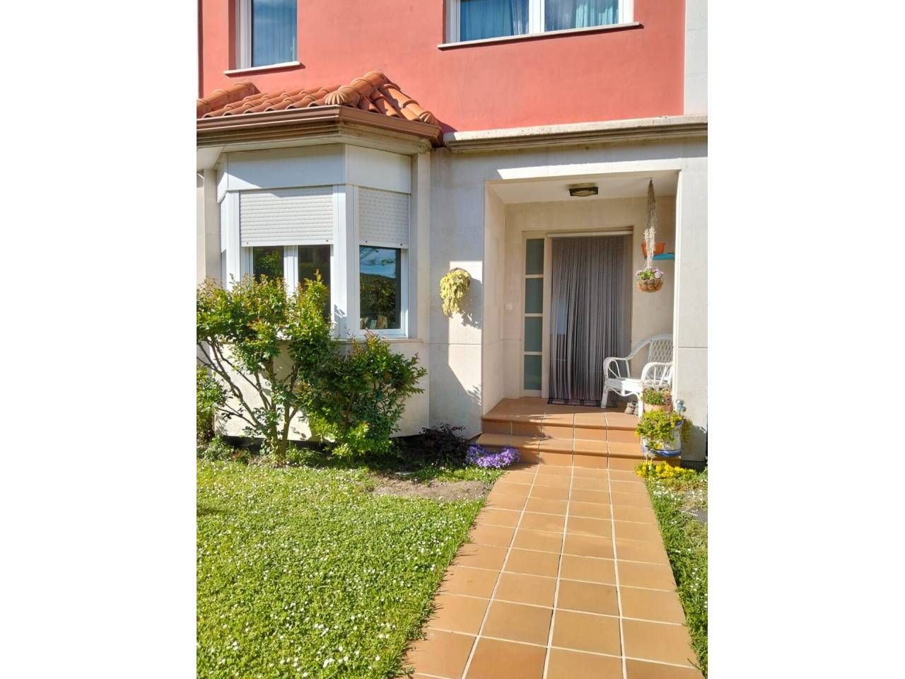 Exterior view of Single-family semi-detached for sale in Piélagos  with Heating, Private garden and Terrace