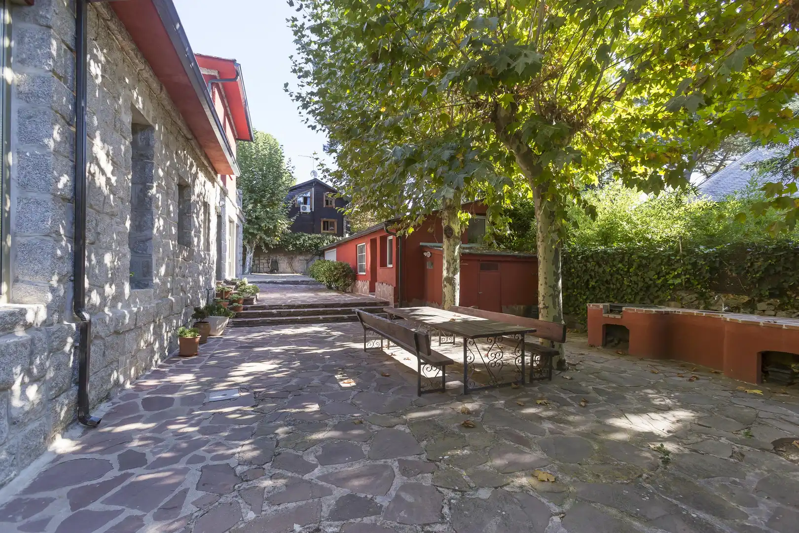 Terrassa de Casa o xalet en venda en Collado Villalba amb Aire condicionat, Calefacció i Jardí privat
