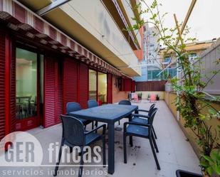 Terrace of Flat for sale in Terrassa  with Air Conditioner, Heating and Private garden