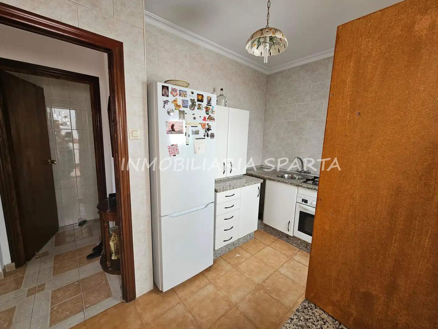 Cocina de Casa adosada en venta en Santiponce con Terraza, Trastero y Balcón