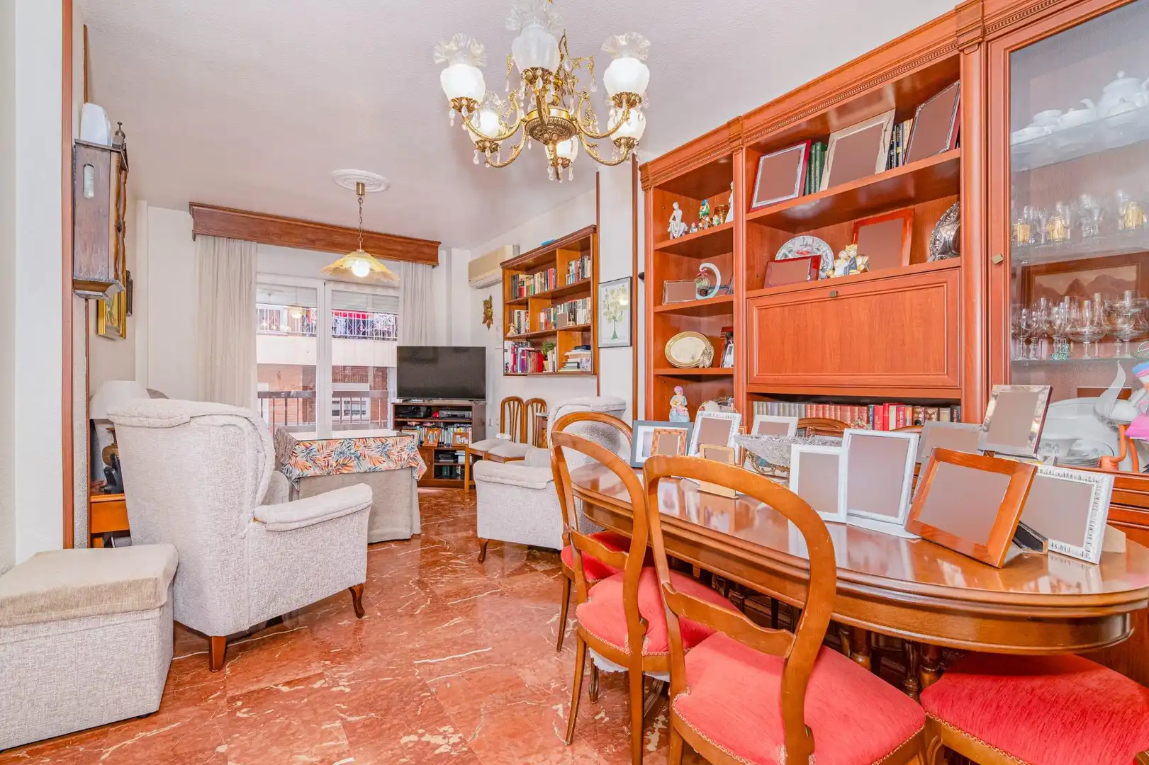 Sala de estar de Piso en venta en Granada con Aire acondicionado, Calefacción y Balcón