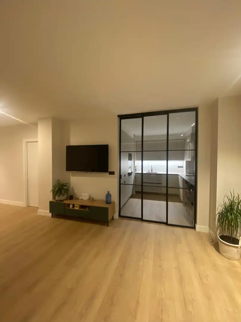 Kitchen of Flat for rent in Getxo   with Heating, Terrace and Furnished