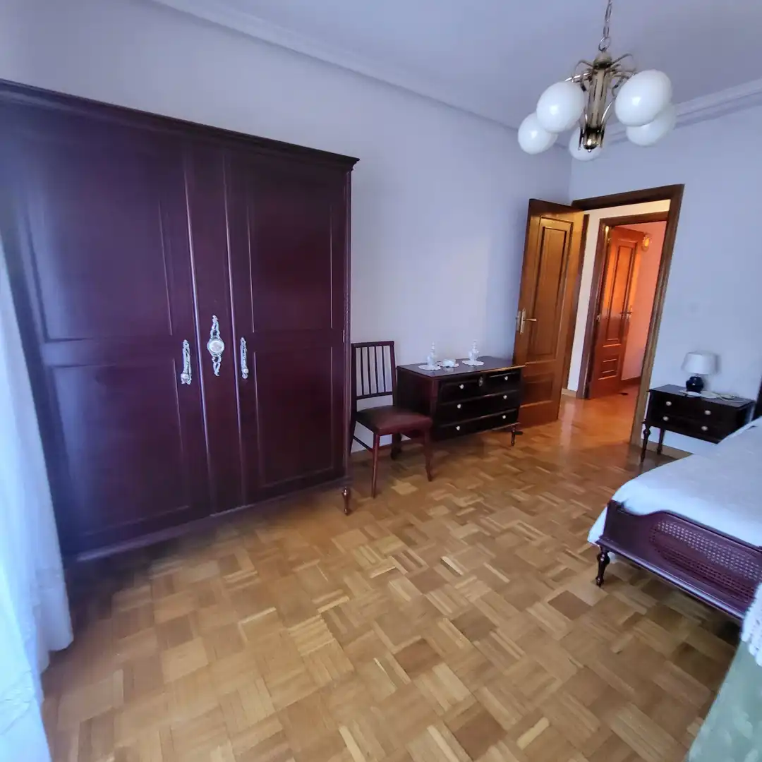 Schlafzimmer von Wohnung zur Miete in Ávila mit Heizung, Terrasse und Möbliert